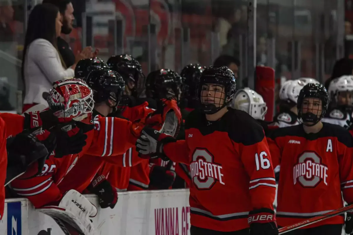 St. Cloud State Huskies at Ohio State Buckeyes Womens Hockey