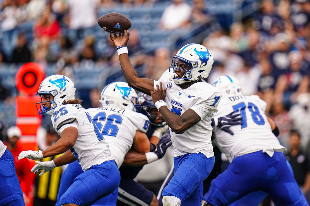 Ball State Cardinals at UConn Huskies Football at Pratt & Whitney Stadium at Rentschler Field