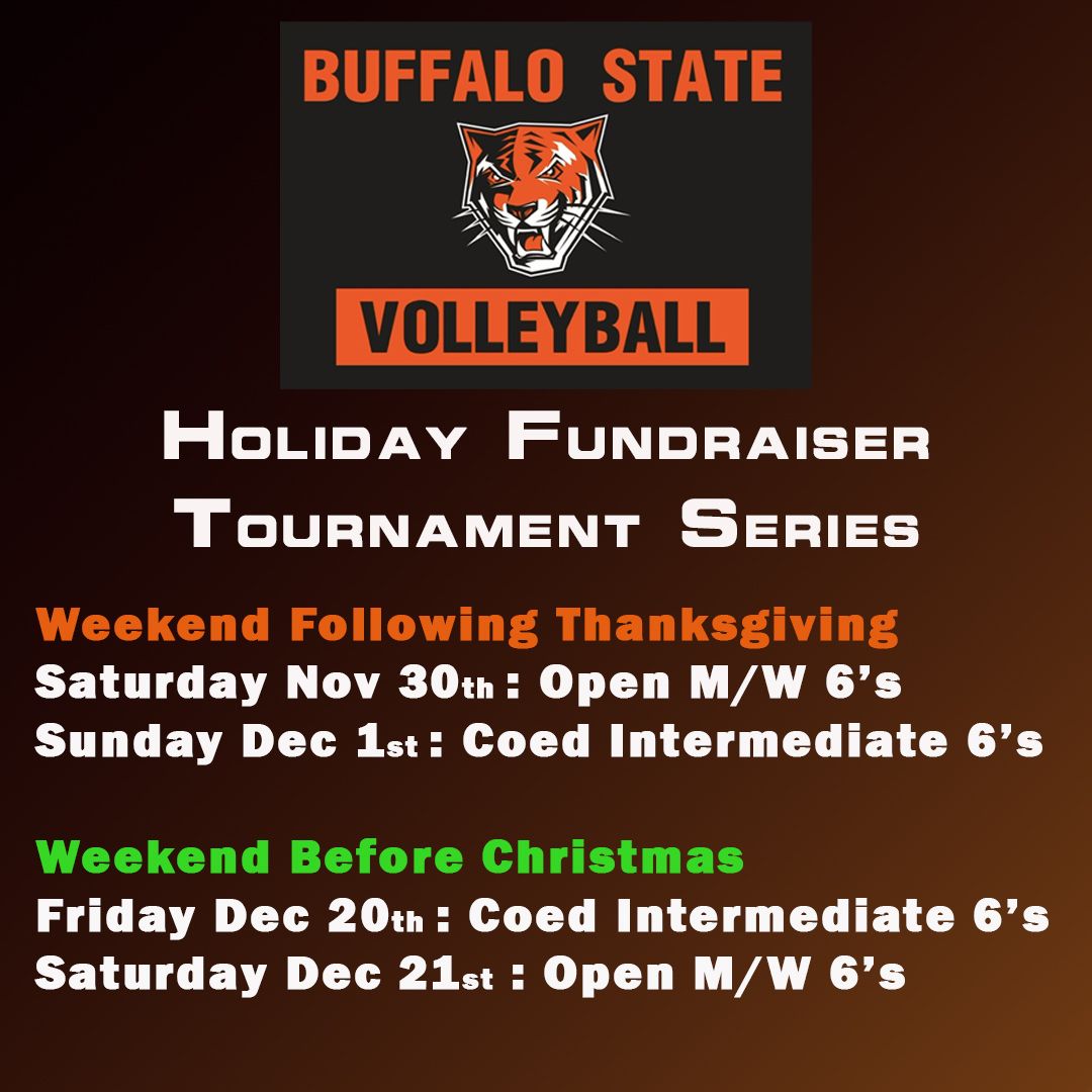 3rd Annual Buff State Volleyball Winter Series- WEEKEND 1