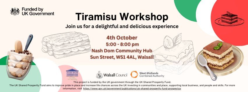 Tiramisu Workshop