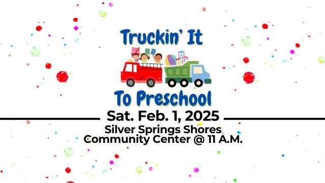 TRUCKIN' IT TO PRESCHOOL