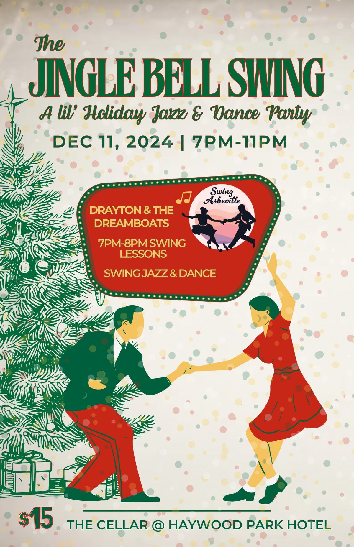 The \u201cJINGLE BELL SWING\u201d A lil\u2019 Holiday Jazz & Dance Party