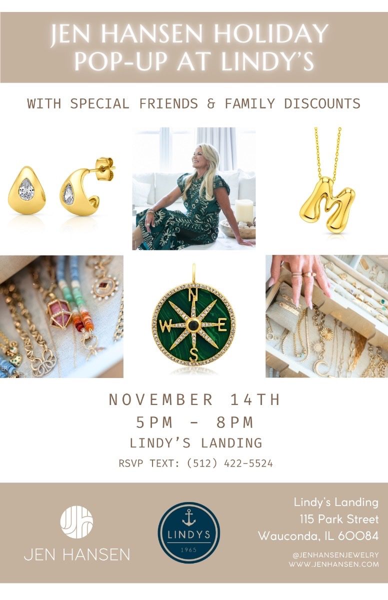 Pop Up Jen Hansen VIP Trunk Show - Holiday Jewelry Show