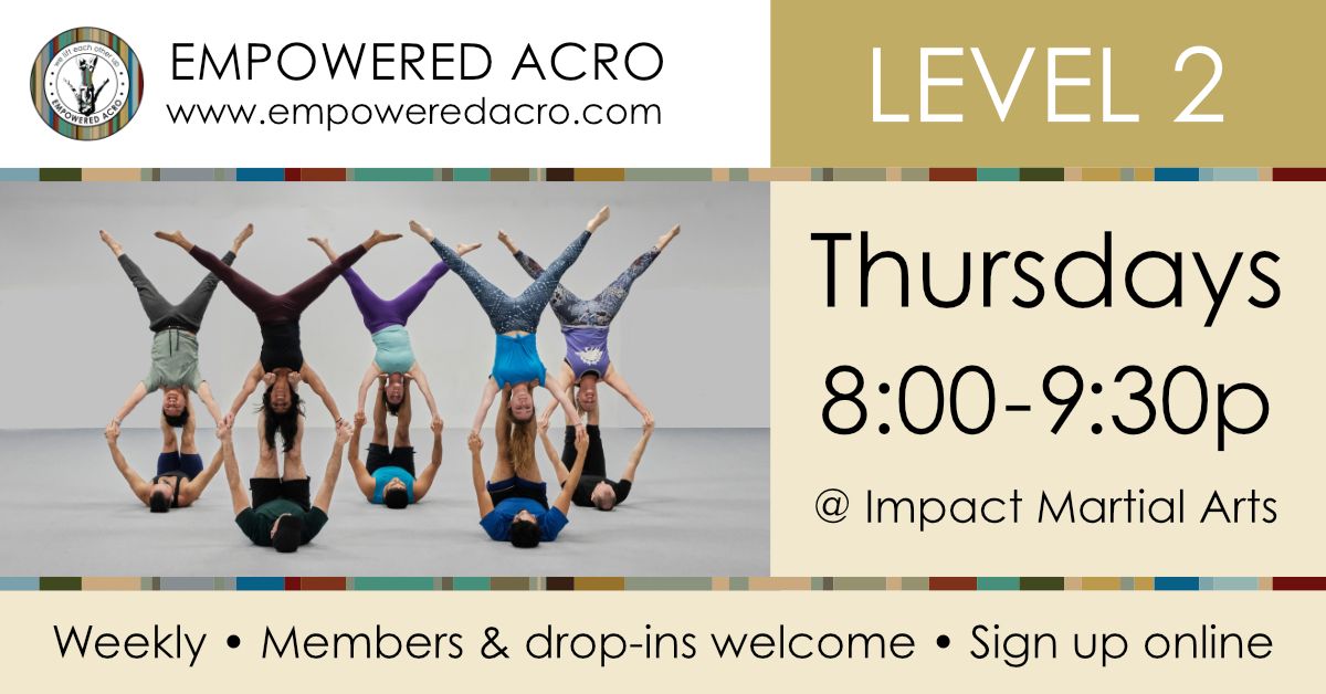 Level 2 Acro Class: Thursdays