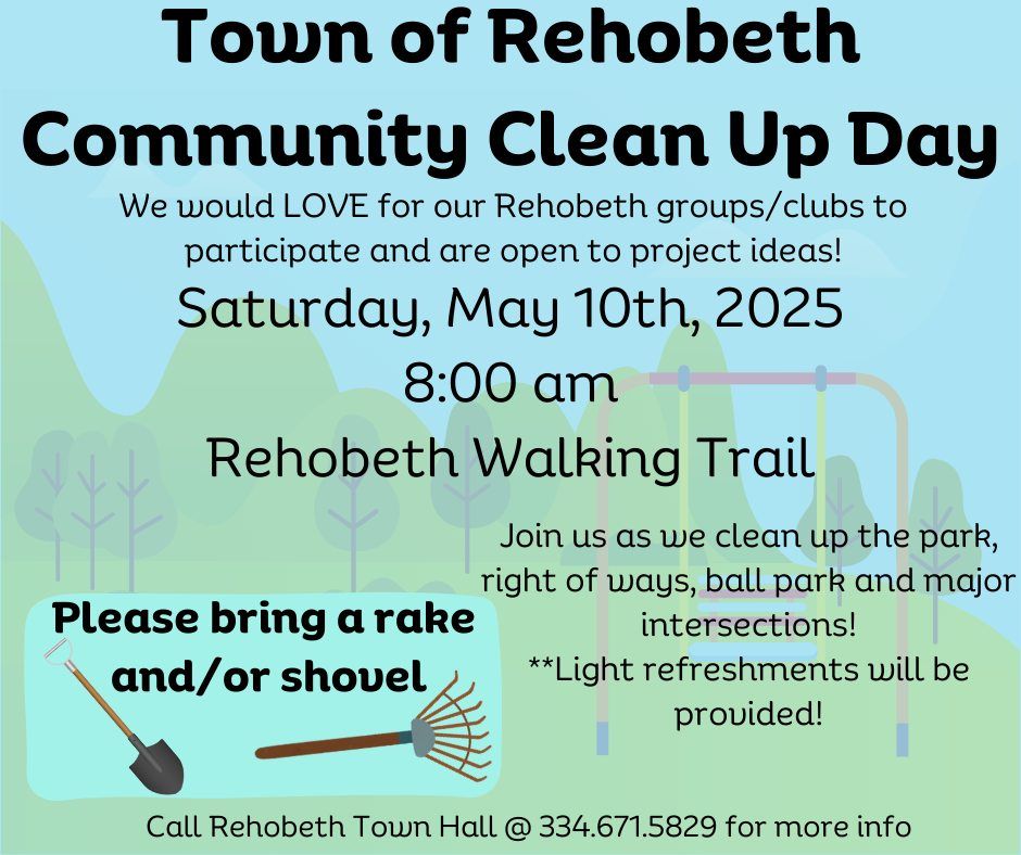 Rehobeth Community Clean Up Day