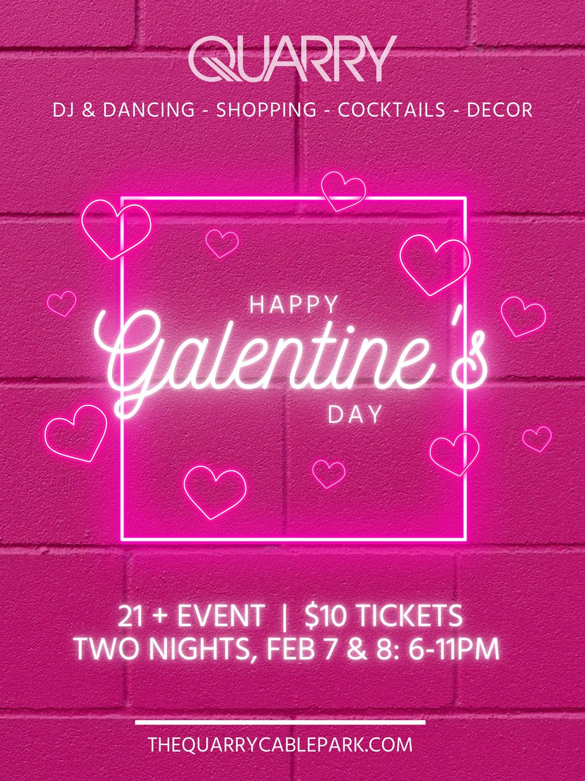 Galentine's Day Party: DJ, Dancing, Shopping & More!