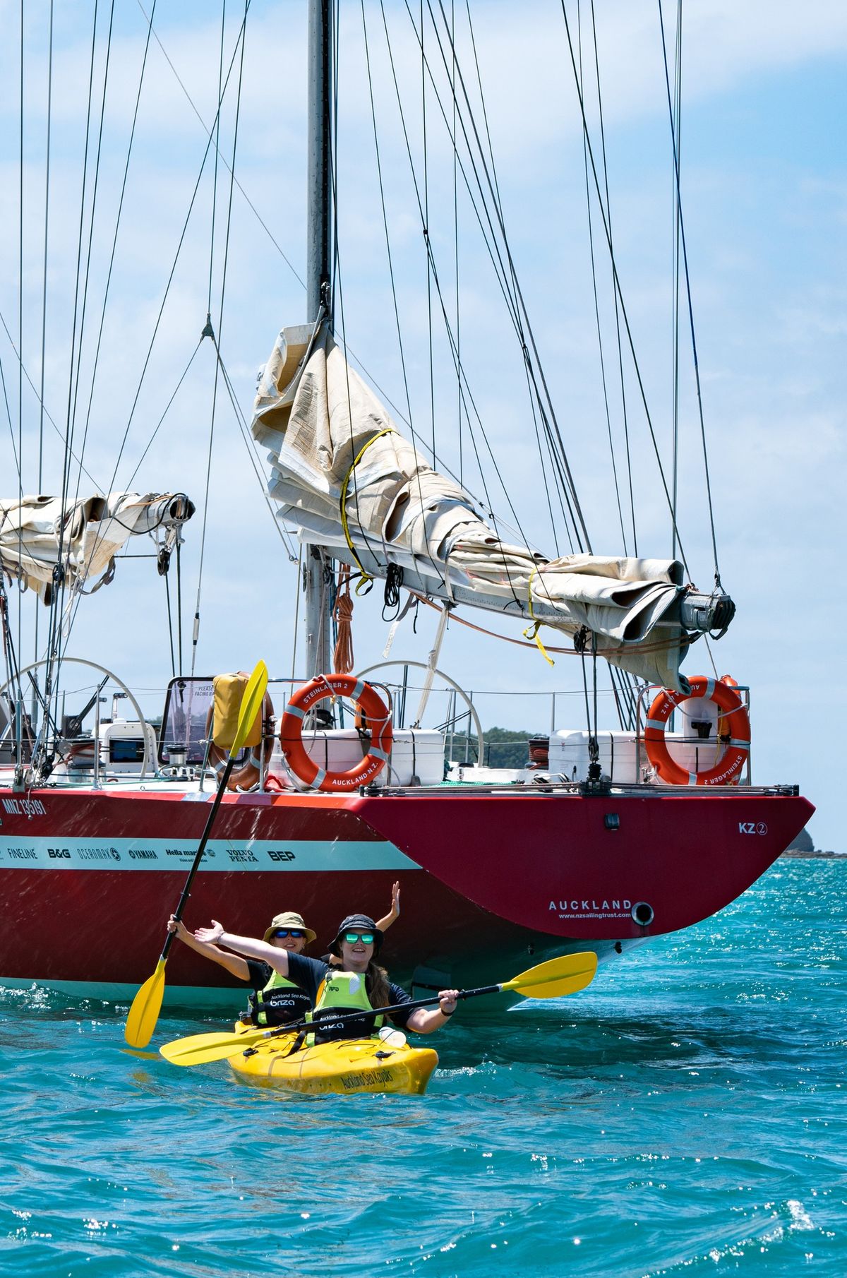 5 day all female sail and kayak adventure. 