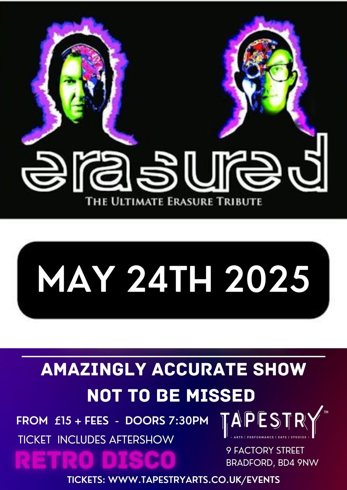 Erasure\u2019d \u2013 The Ultimate Tribute To Erasure