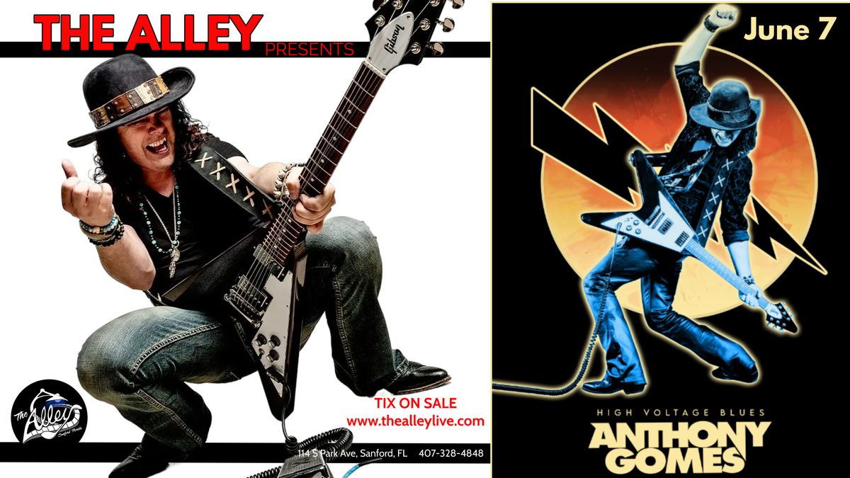 ANTHONY GOMES | Live Music at the Alley & Fuel BBQ in Downtown Sanford