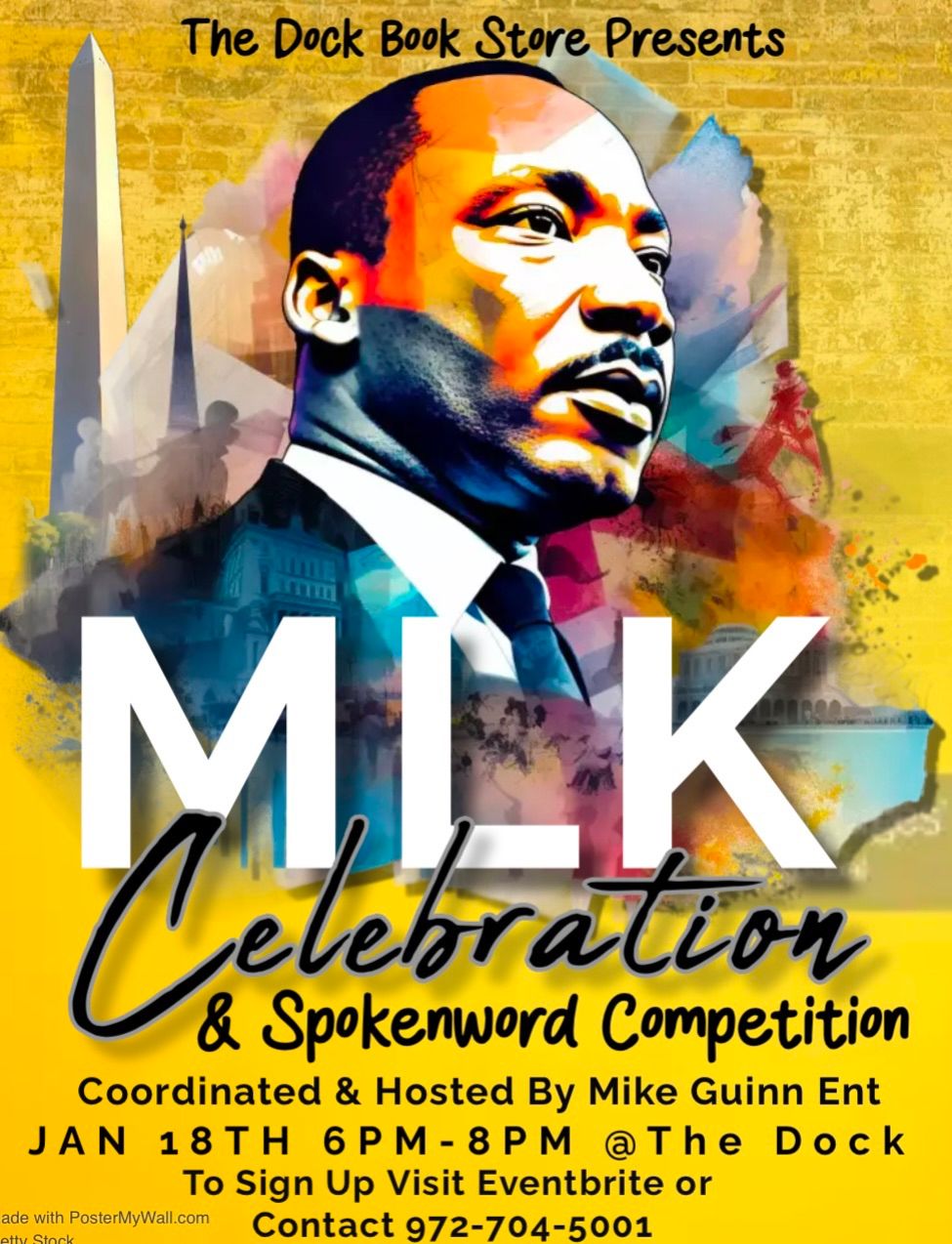 THE 2ND ANNUAL MLK SPOKENWORD COMPETITION & OPEN MIC! 