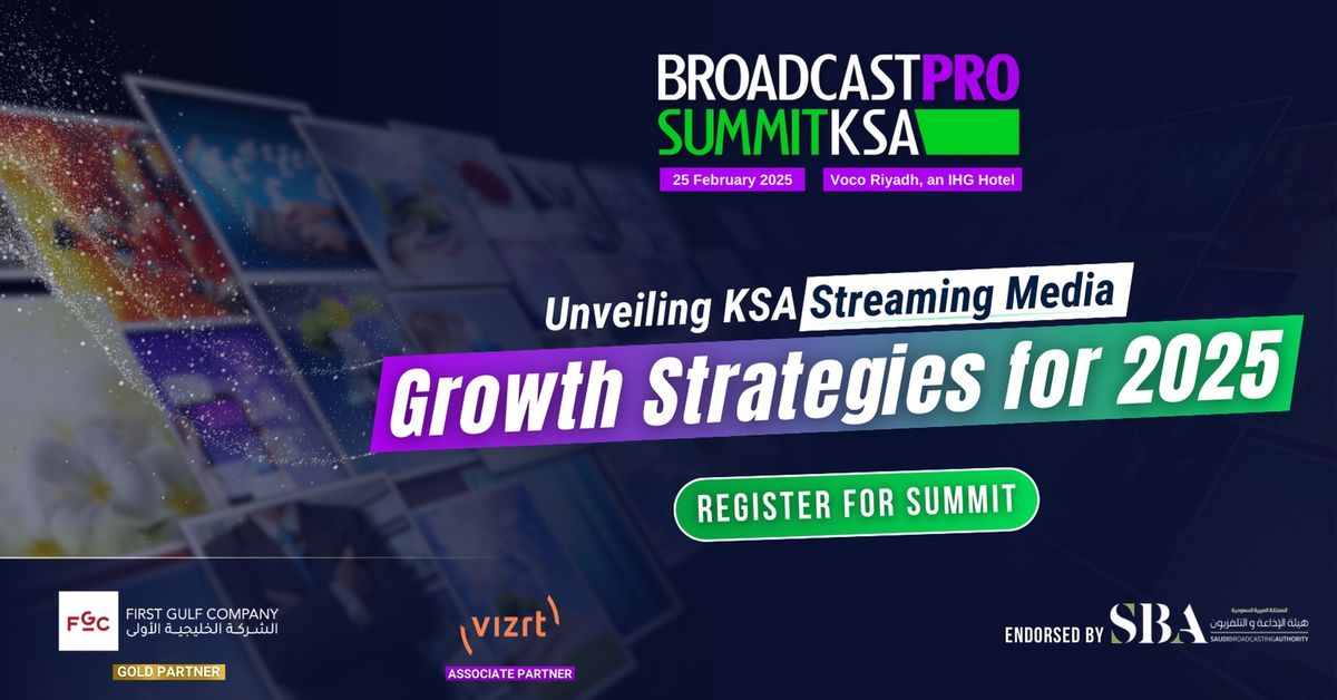 BroadcastPro Summit KSA 2025