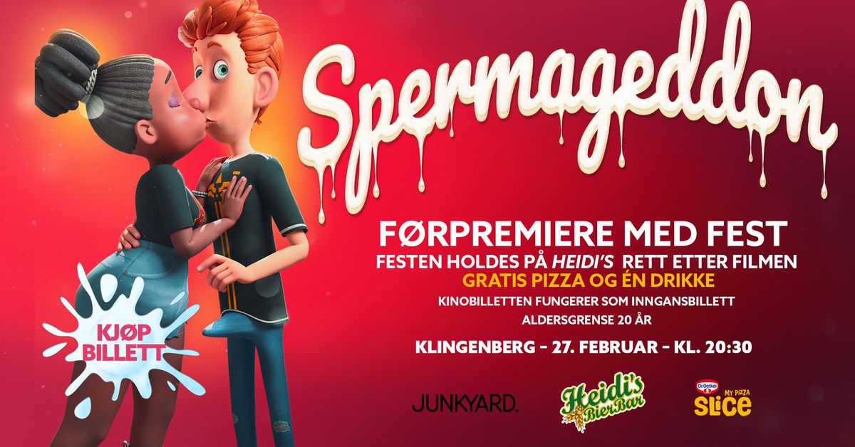 F\u00d8RPREMIERE MED ETTERFEST P\u00c5 HEIDI'S | Klingenberg Kino 