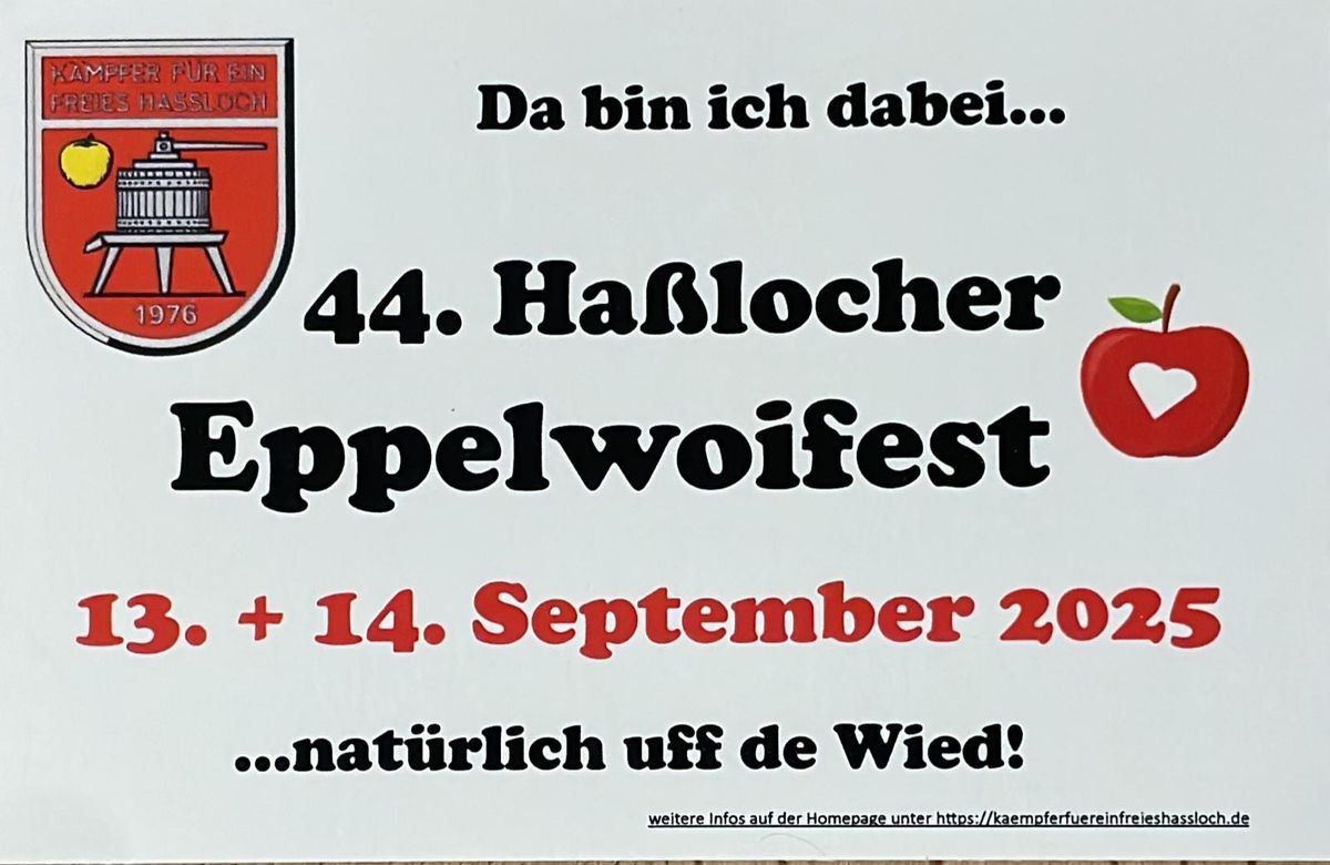 44. Hasslocher Eppelwoifest