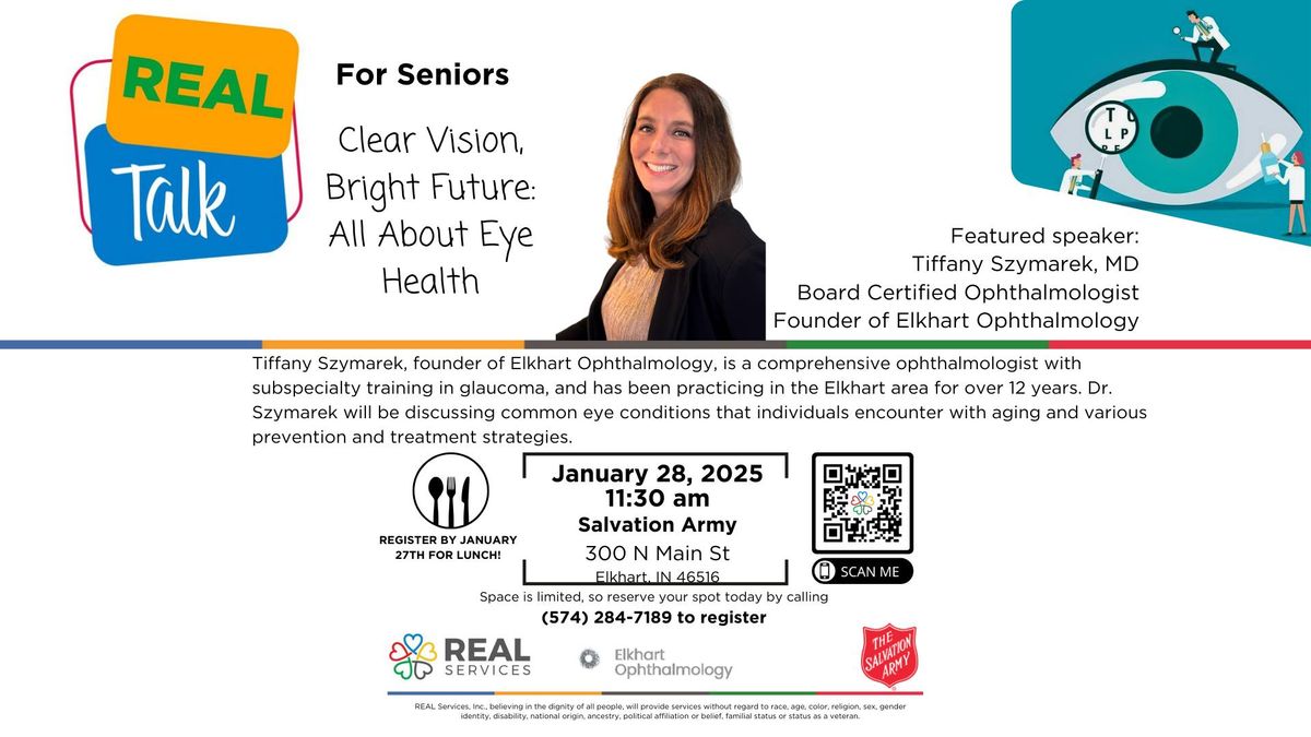 \ud83c\udf1f REAL Talk: Eye Health for Aging Adults \ud83d\udc41