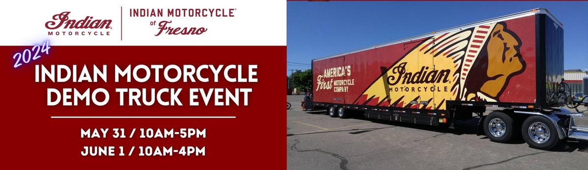 Indian Motorcycle Demo Days - Ride the Indian Motorcycle Lineup