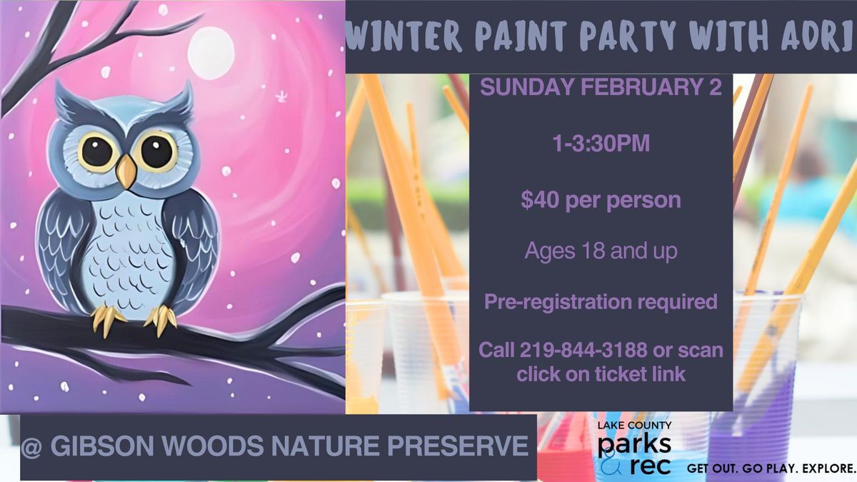 Winter Paint Party with Adri Paint Studio