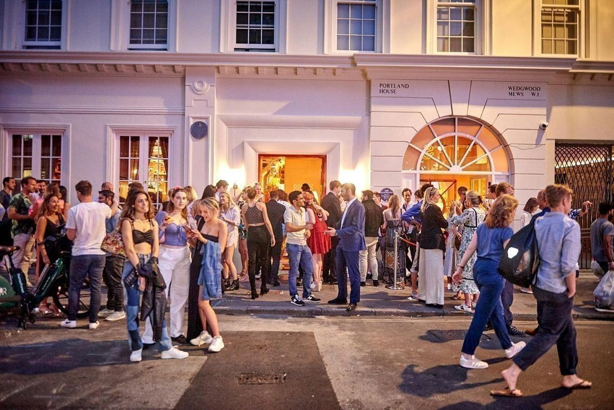 Anti-Dating App Social (Notting Hill) Yellow Door