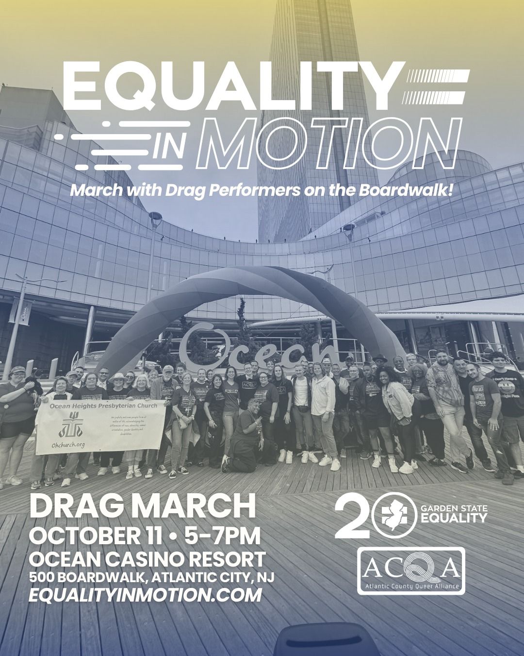 Equality in Motion 2024: Atlantic City (with the Atlantic County Queer Alliance)