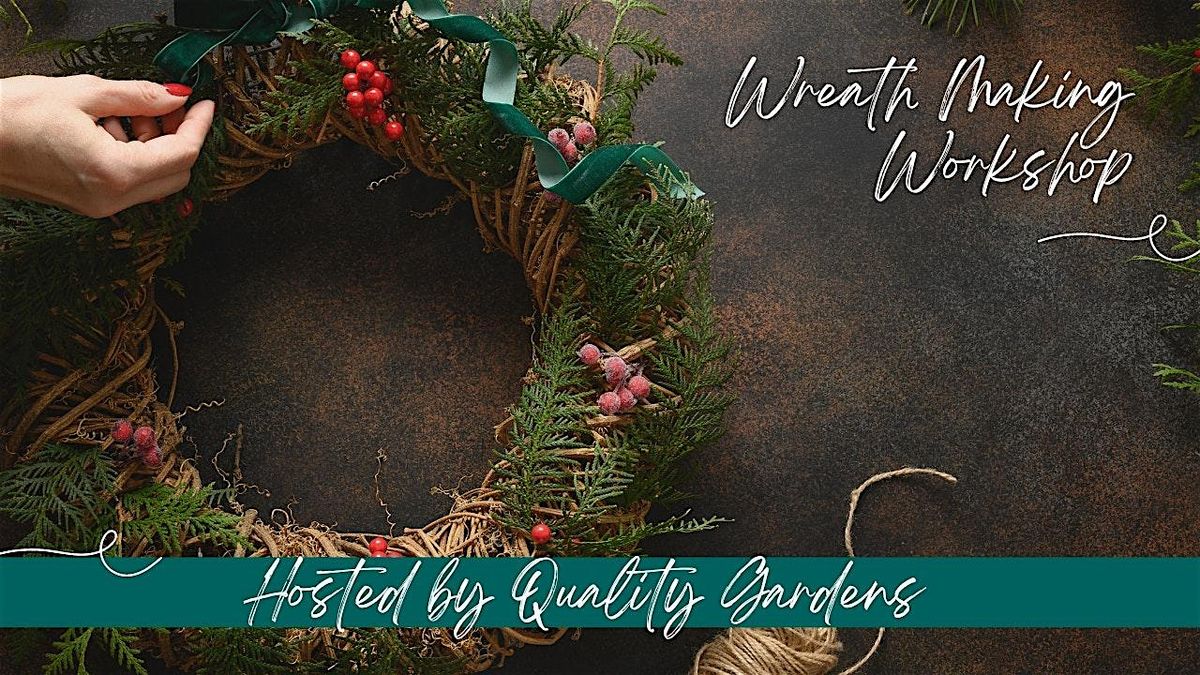 Holiday Hand-tied  Wreath Workshop