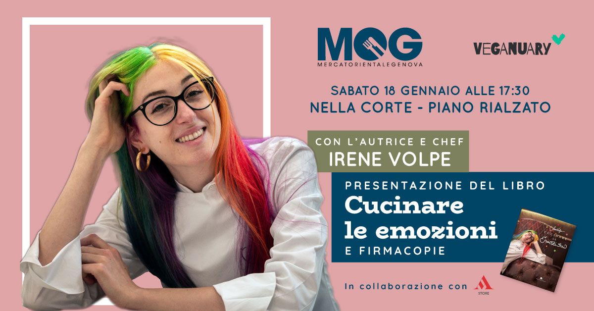 ''Cucinare le emozioni'' - Presentazione del libro con Irene Volpe