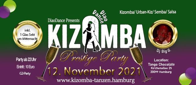Kizomba Prestige Party in Hamburg - 2G-Party