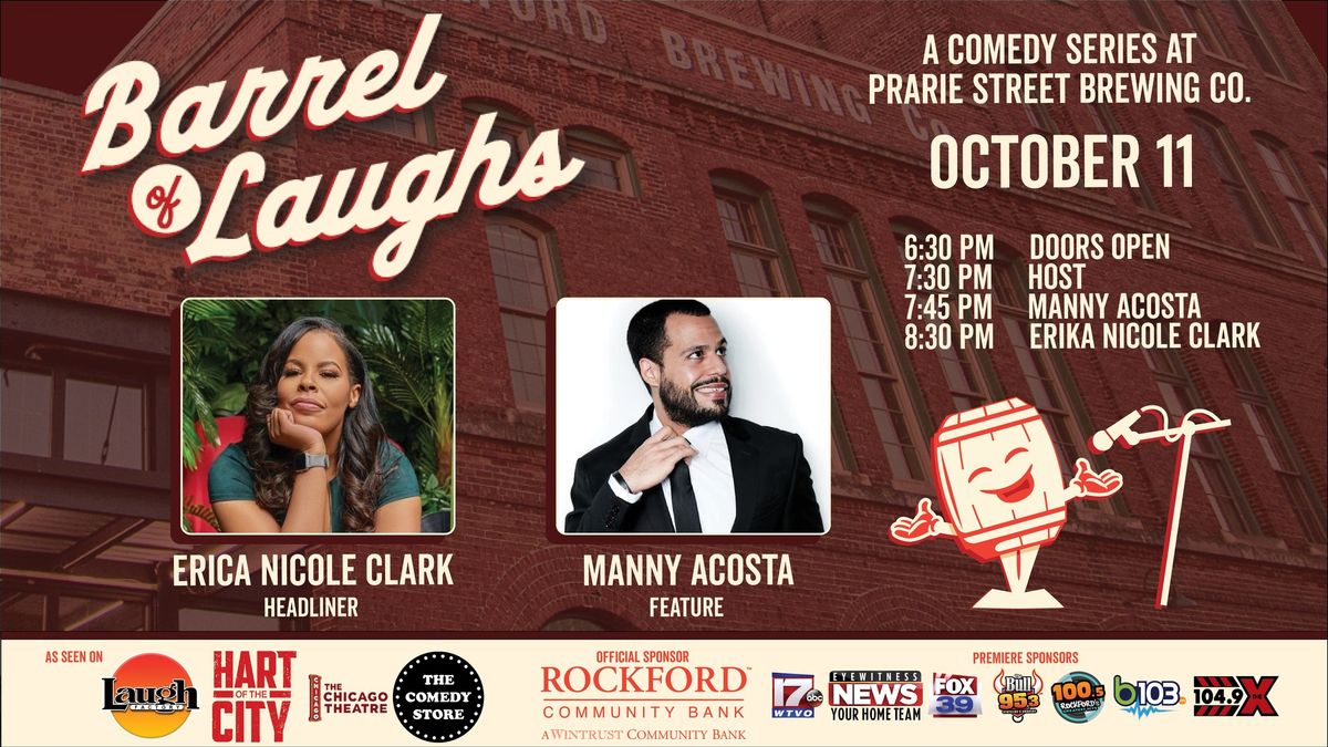 Barrel of Laughs featuring Erica Nicole Clark