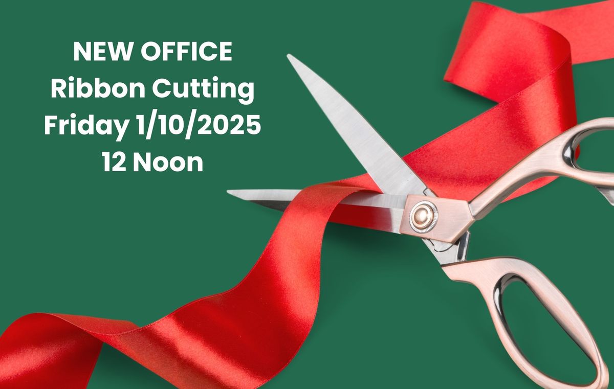 New Office Ribbon Cutting Ceremony