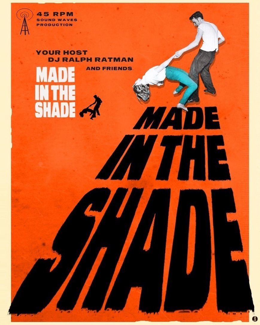 Made in the Shade - Sunday 19th May at AudioActive in Worthing 1pm till 5pm
