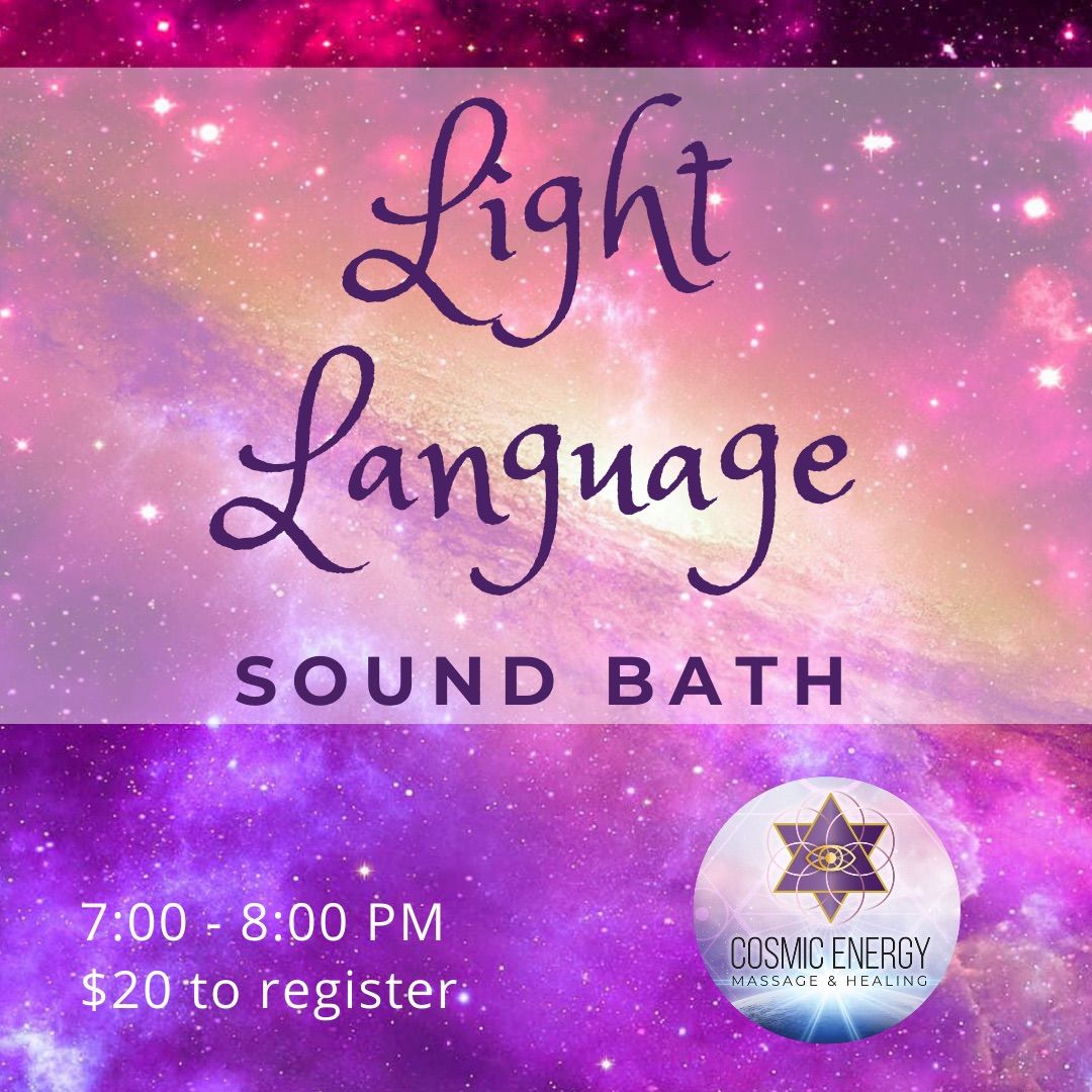 Light Language Sound Bath
