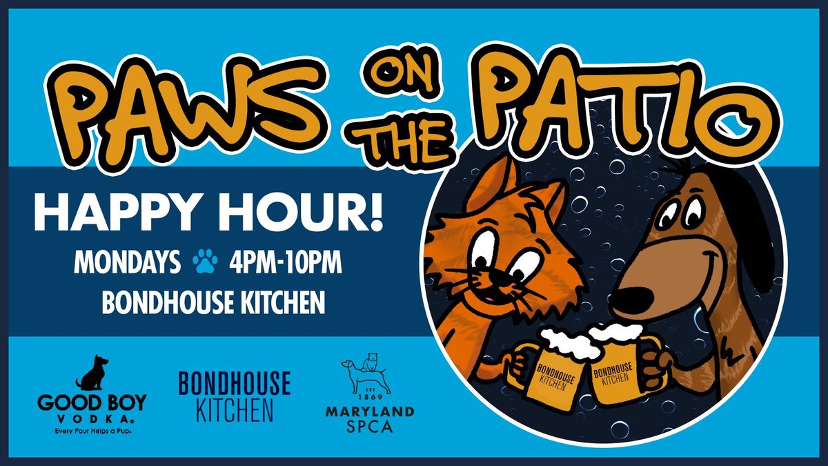 Paws on the Patio Happy Hour!