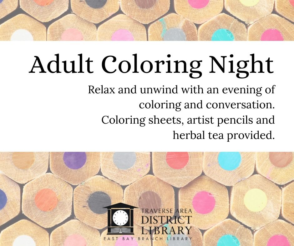 Adult Coloring Night