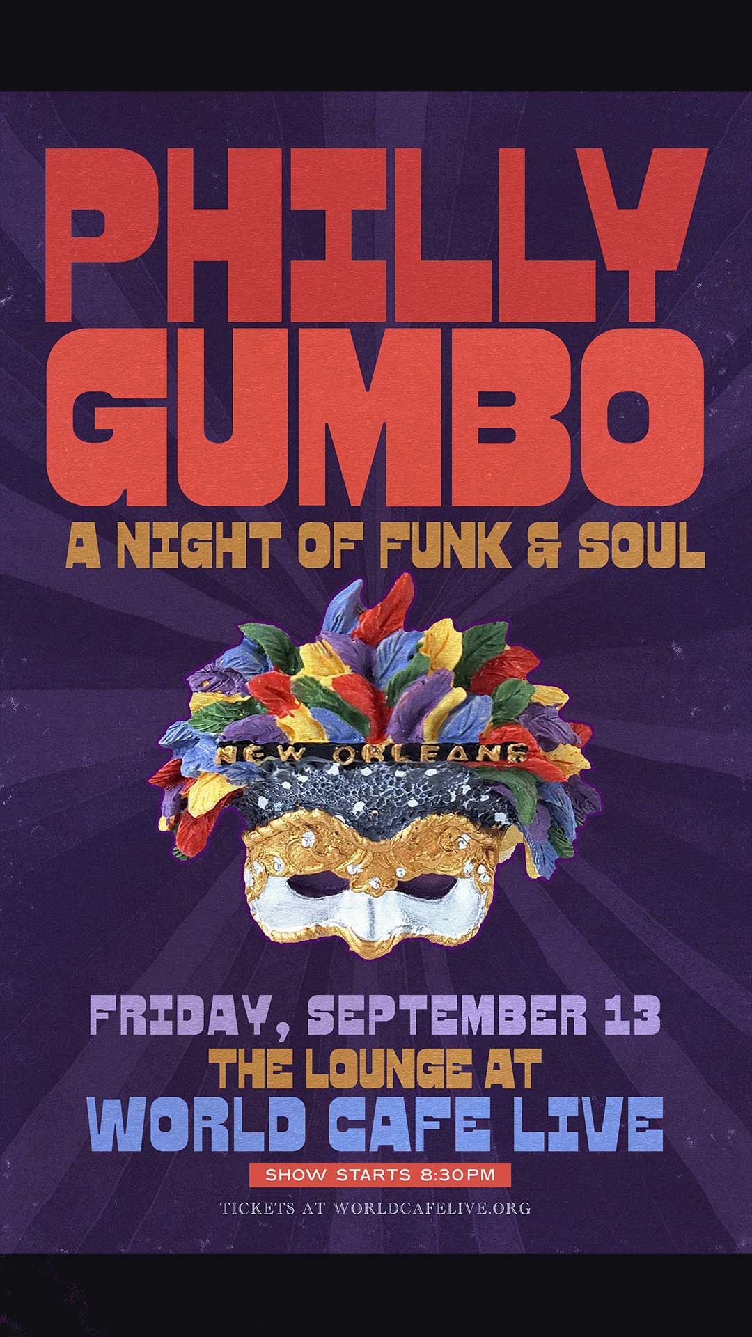 PHILLY GUMBO: A NIGHT OF FUNK AND SOUL!