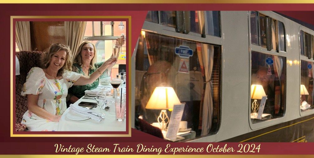 Vintage Steam Train plus 4 Course Silver Service Dining and return coach 