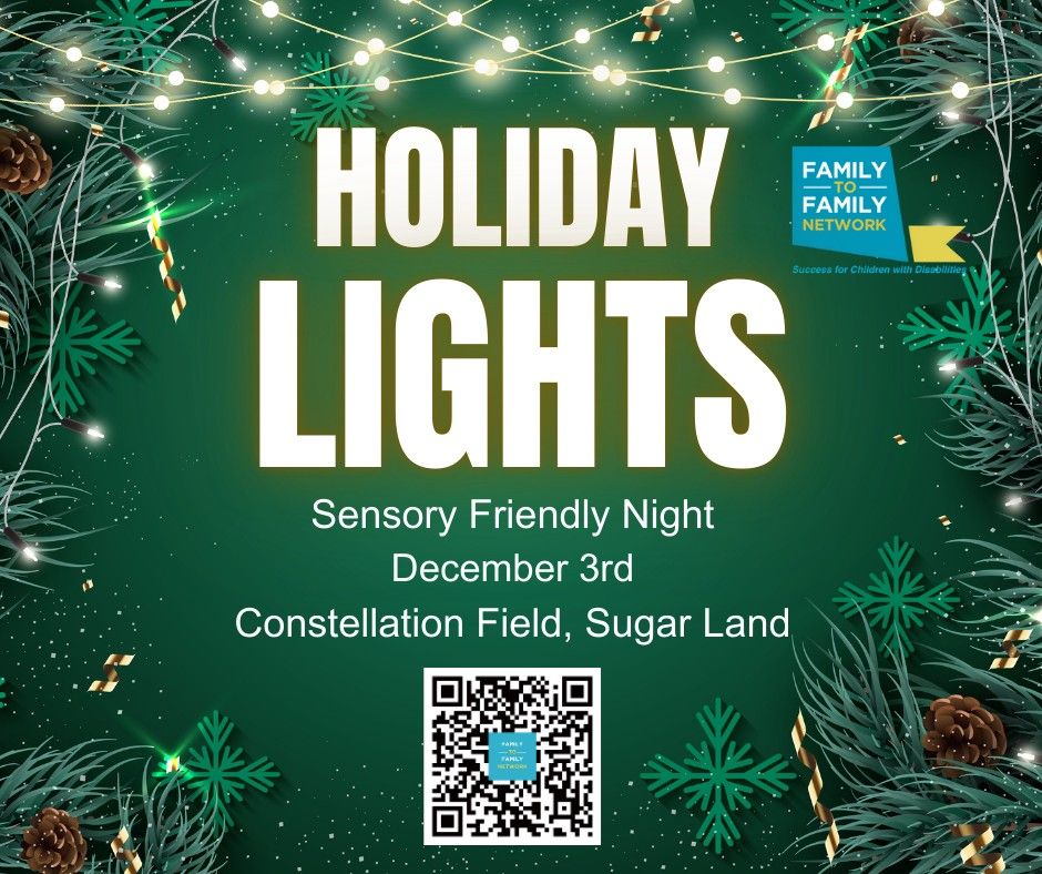 Sensory Friendly Lights At Constellation Field