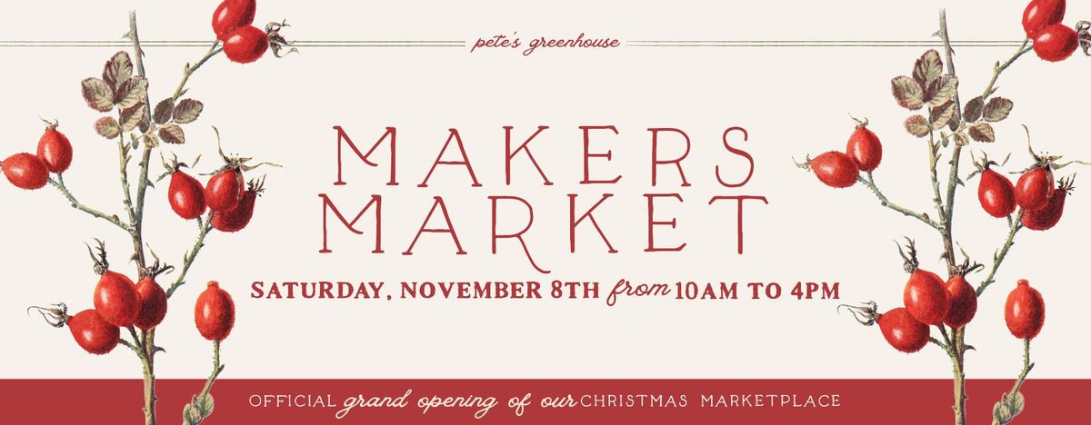 Makers Market & Pictures with Santa