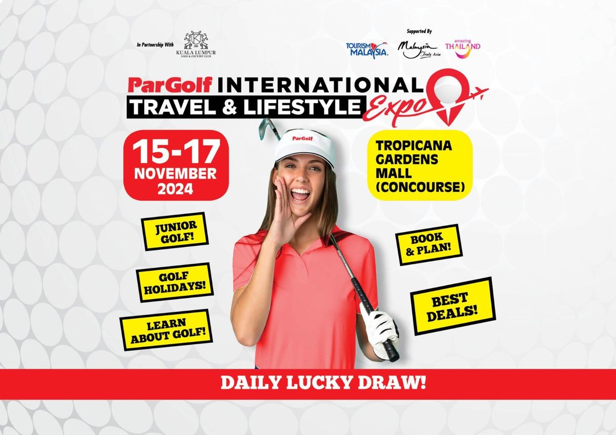 PITLE - ParGolf International Travel & Lifestyle Expo 2024