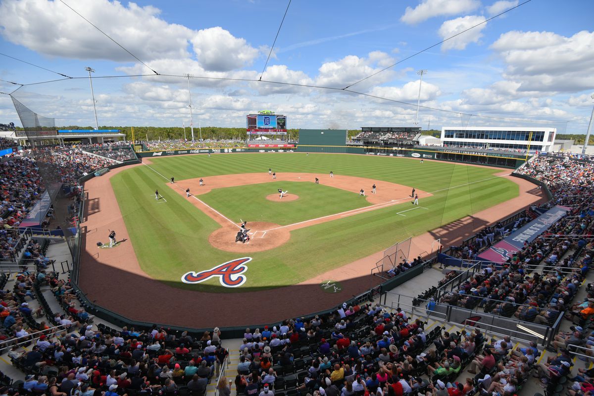 Spring Training - Detroit Tigers at Atlanta Braves