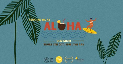 Social Impact Quiz Night: You had me at Aloha!