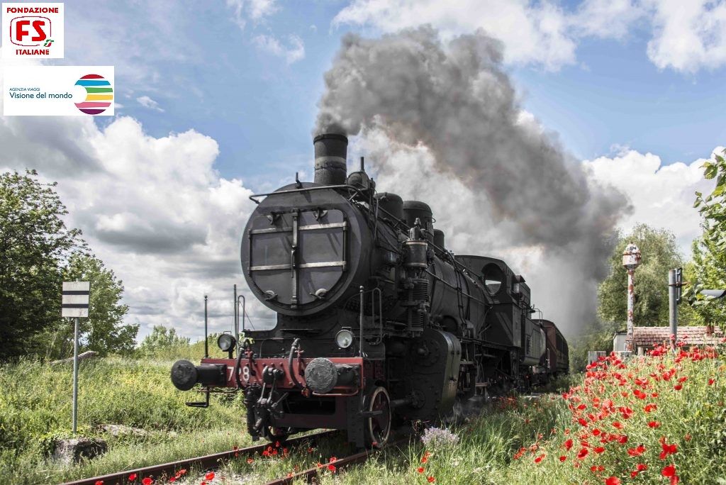 IN VALDORCIA CON TRENO STORICO A VAPORE DA SIENA VERSO CASTIGLION D'ORCIA 