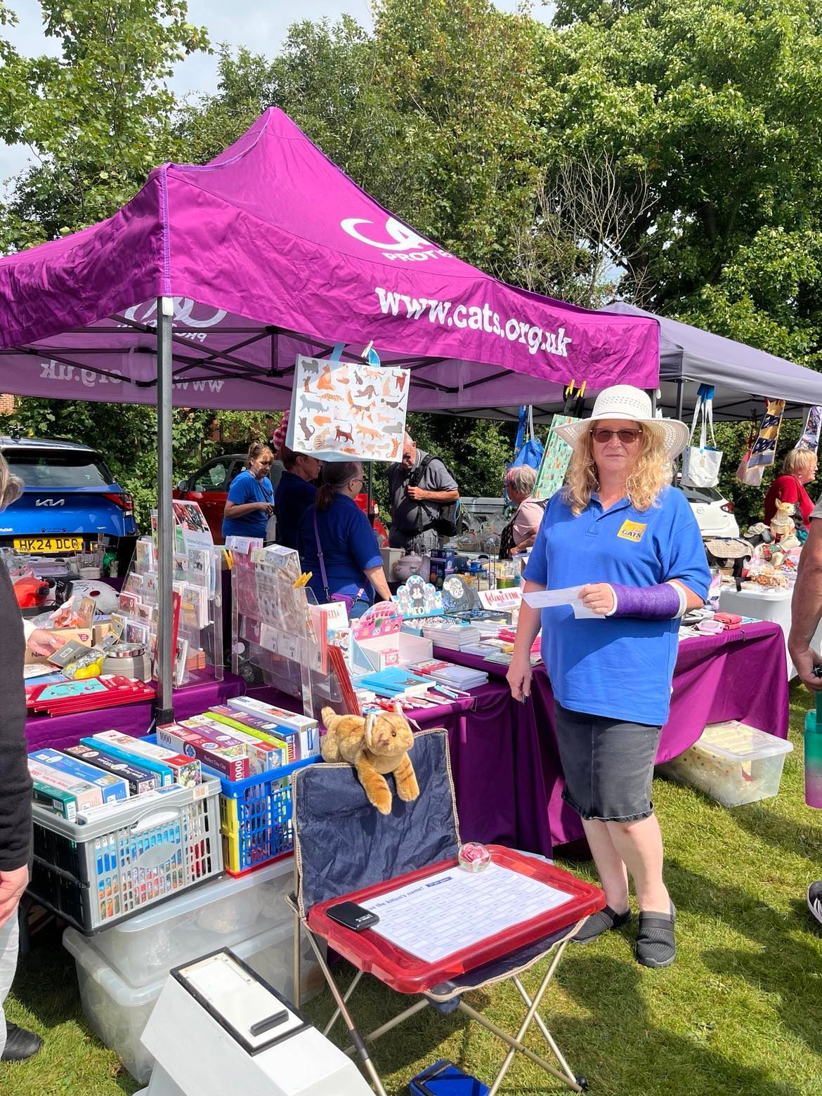 Stall at Alverstoke Michaelmas Fayre