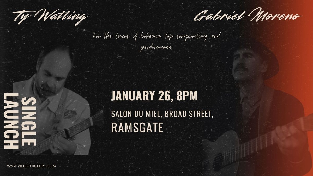 Gabriel Moreno and Ty Watling -Single Launch-