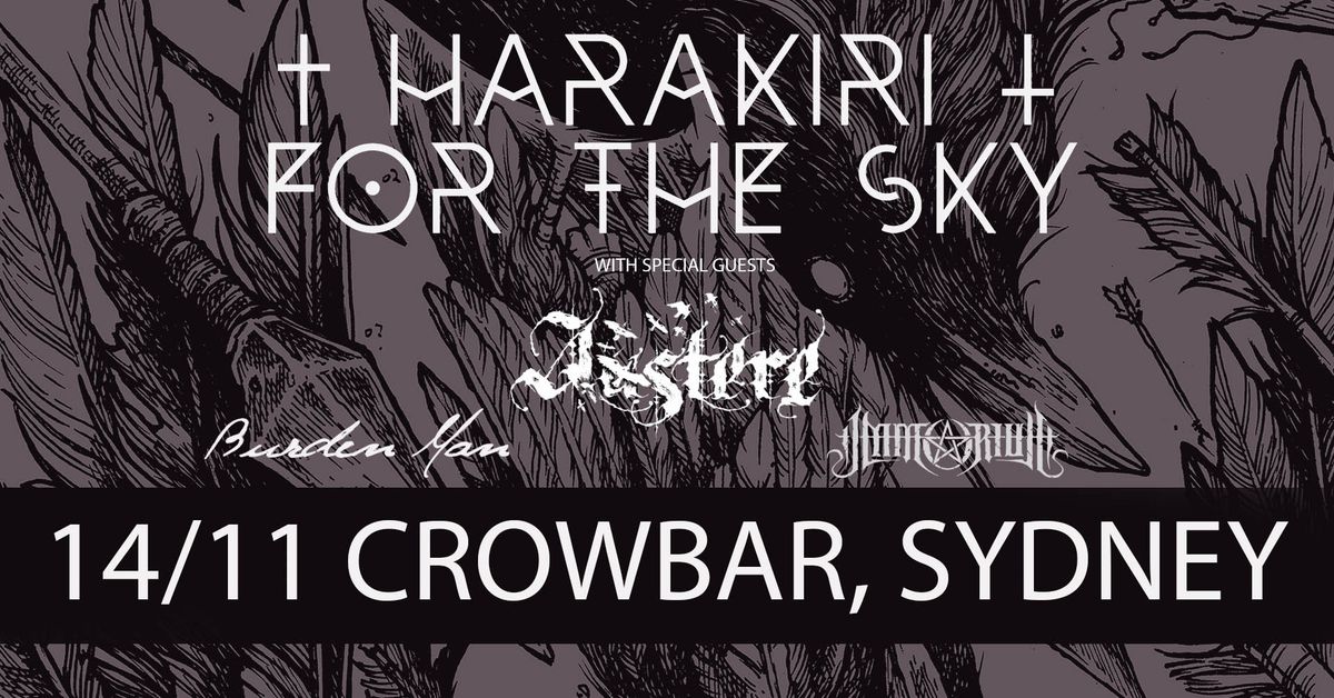 Harakiri For The Sky (AUT) Sydney with AUSTERE