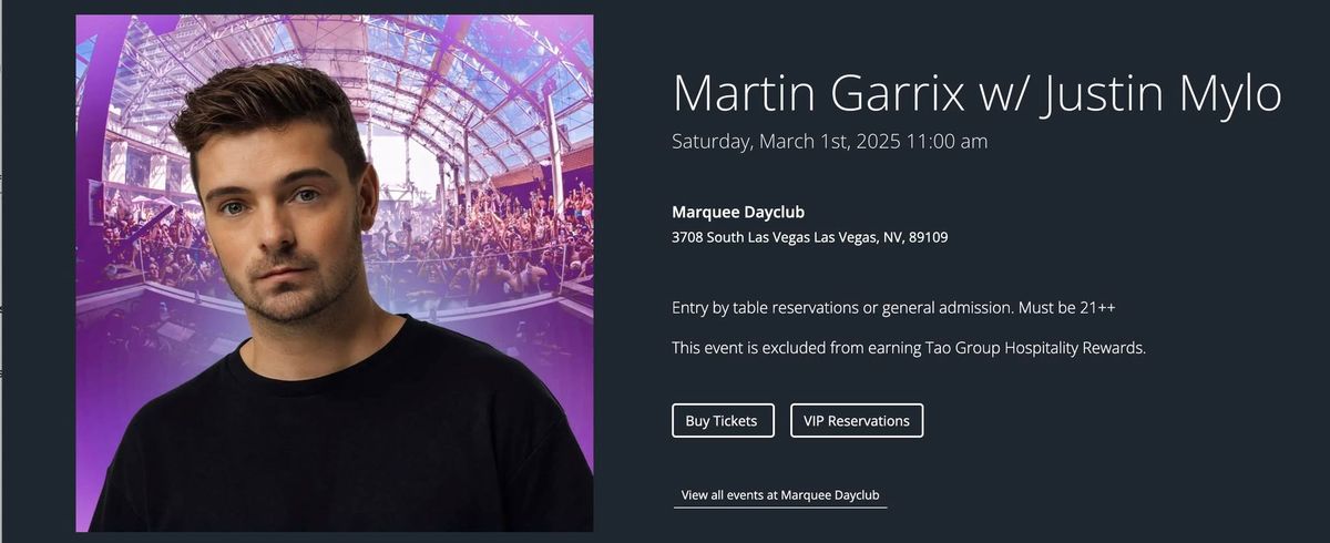 Las VeGays Take Marquee DayClub: DJ Martin Garrix