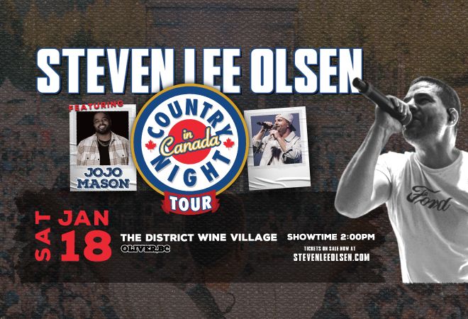 STEVEN LEE OLSEN - Country Night in Canada Featuring JoJo Mason | WINTER CONCERT