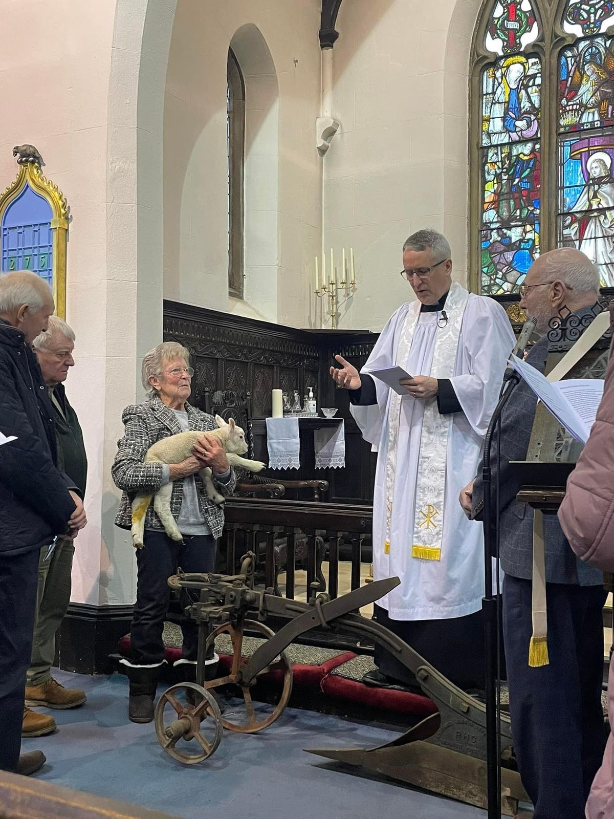 Blessing of the plough & lamb 