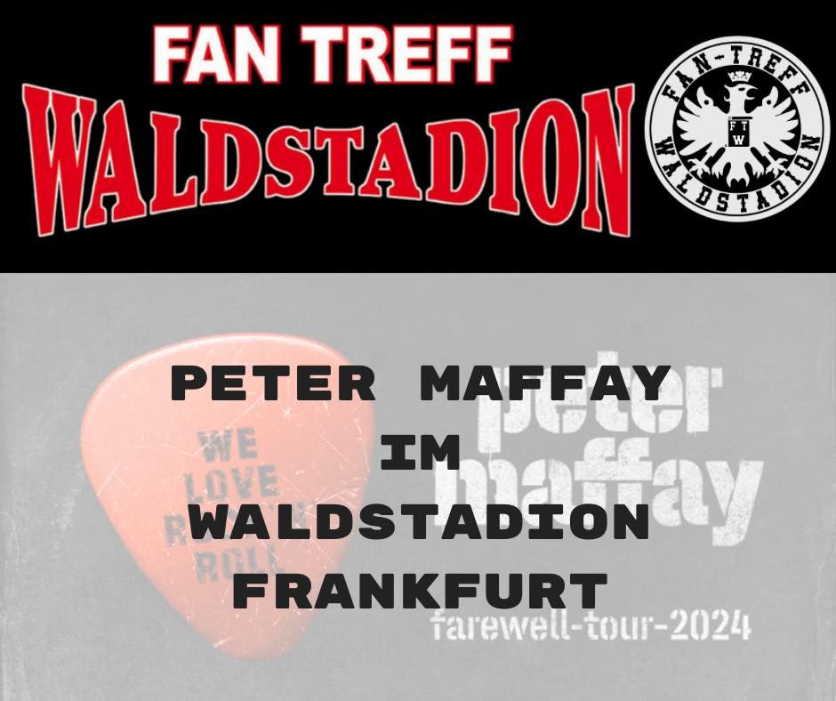 Peter Maffay 2024 im Waldstadion Frankfurt