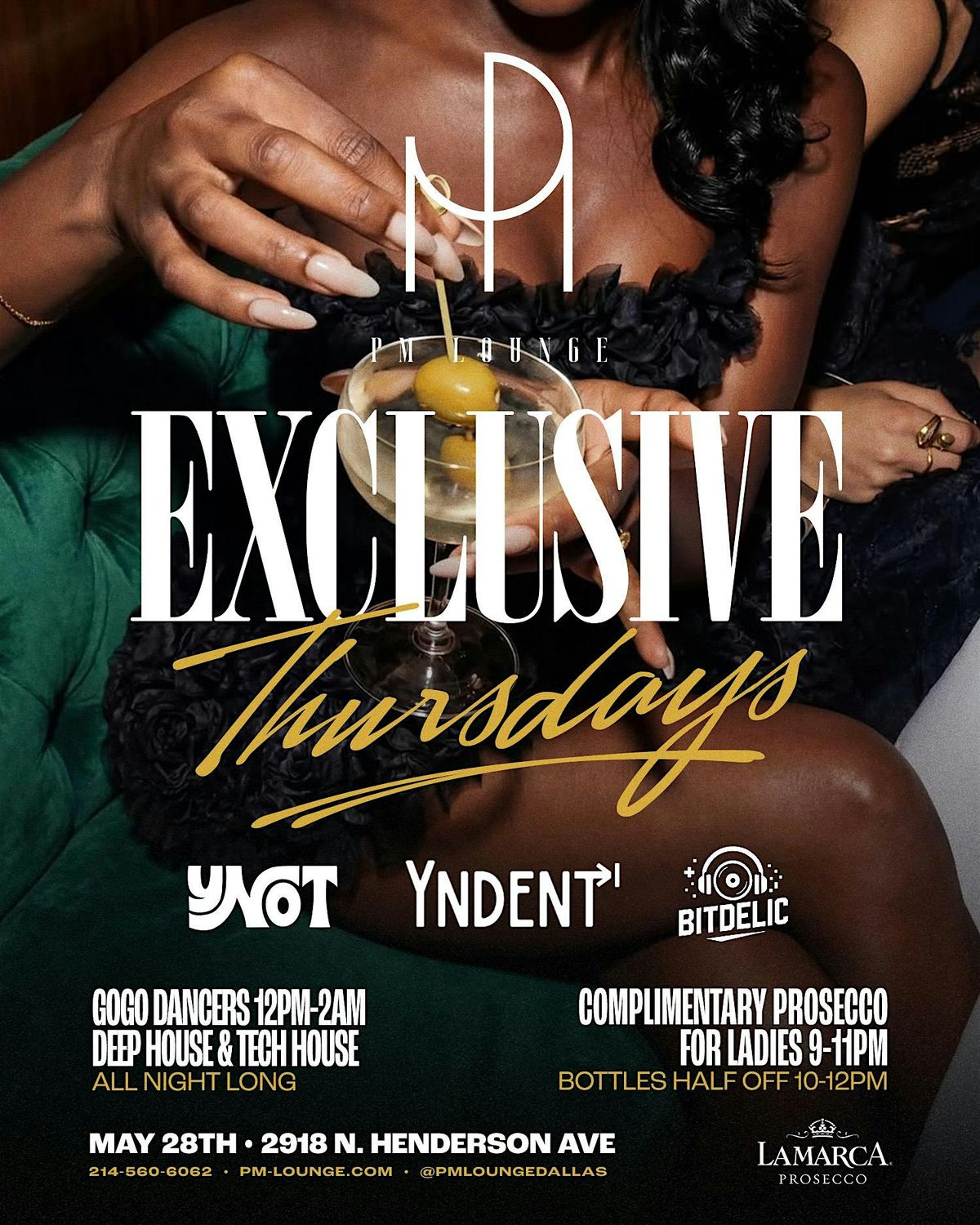 Exclusive Thursdays at PM Lounge