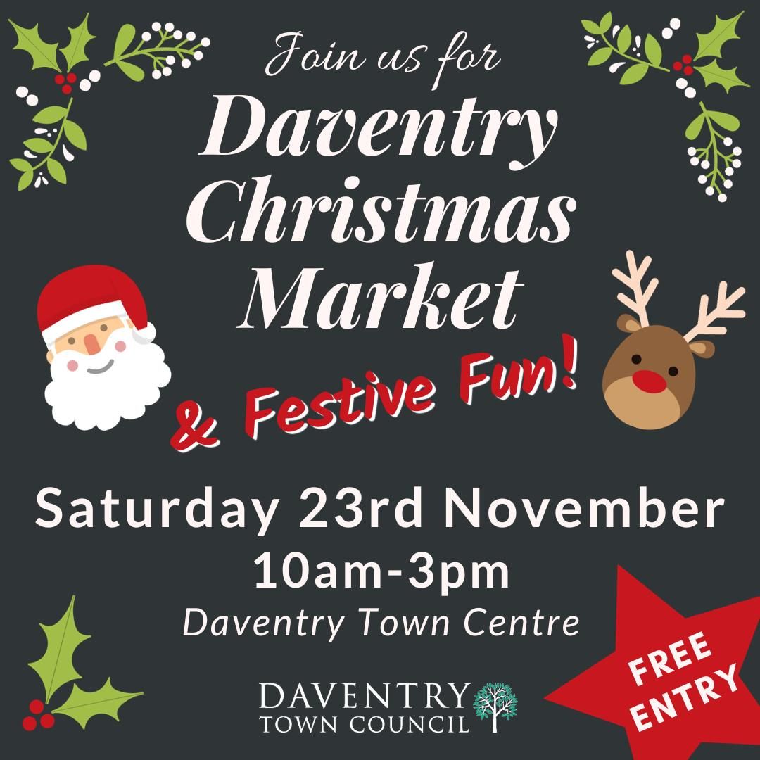 Daventry Christmas Market & Festive Fun 2024