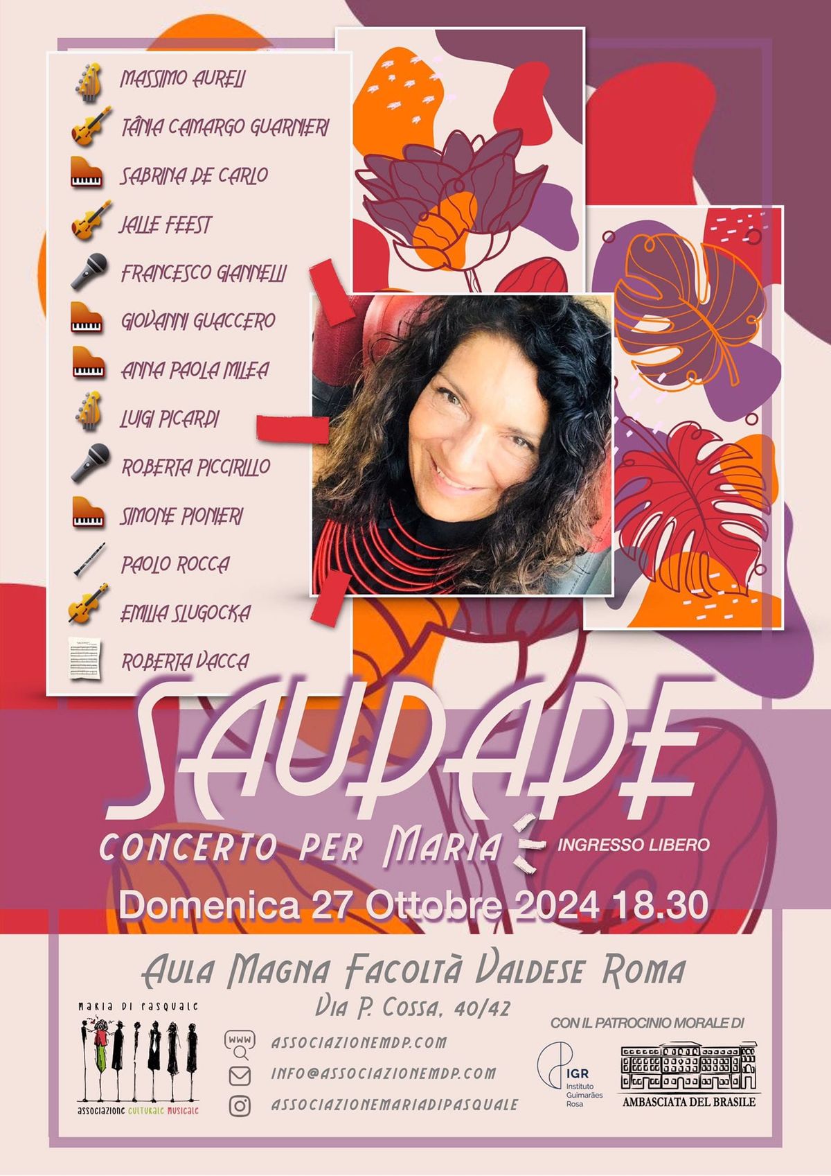 SAUDADE Concerto per Maria 