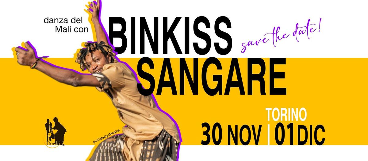 Stage di danza del Mali con Binkiss Sangare